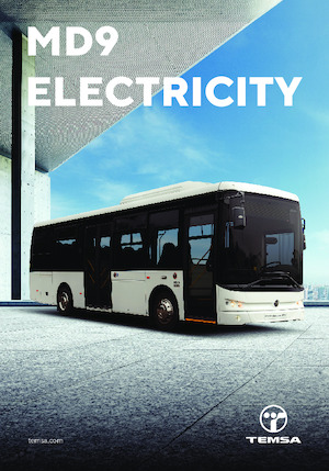 Autobus interurbains TEMSA MD9 ELECTRICITY