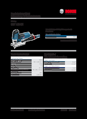 Scies sauteuses Bosch GST 150 CE