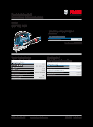 Scies sauteuses Bosch GST 160 BCE