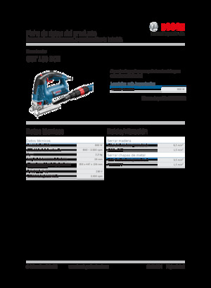 Scies sauteuses Bosch GST 160 BCE