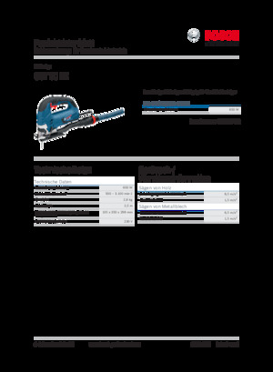Scies sauteuses Bosch GST 90 BE