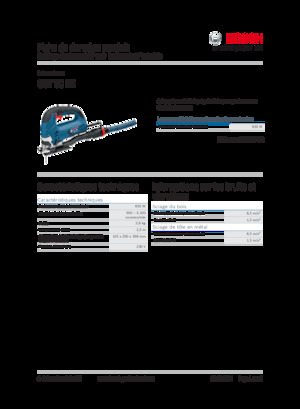 Scies sauteuses Bosch GST 90 BE