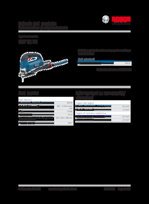 Scies sauteuses Bosch GST 90 BE