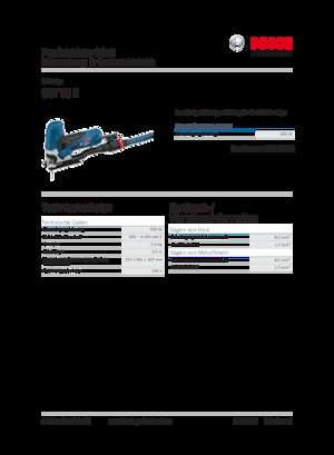 Scies sauteuses Bosch GST 90 E