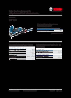 Scies sauteuses Bosch GST 90 E