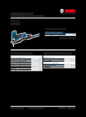 Scies sauteuses Bosch GST 90 E