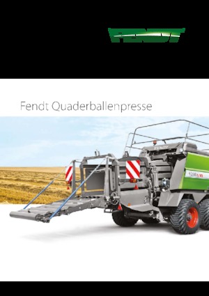 Presses de grandes balles + à haute pression Fendt 12130
