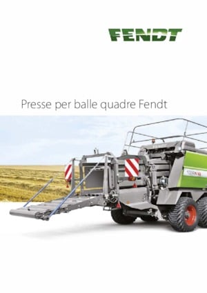 Presses de grandes balles + à haute pression Fendt 12130