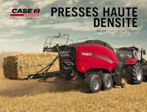Presses de grandes balles + à haute pression Case IH LB 424 XL