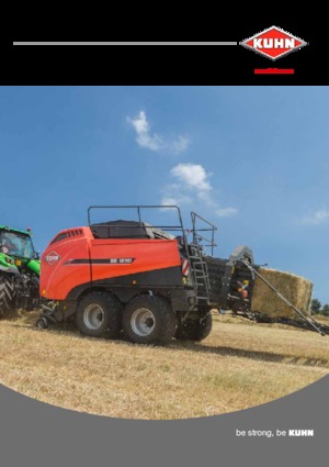 Presses de grandes balles + à haute pression Kuhn SB 1270 X