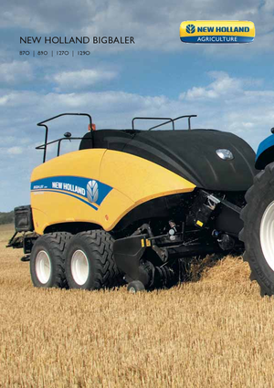 Presses de grandes balles + à haute pression New Holland BB 1290 R