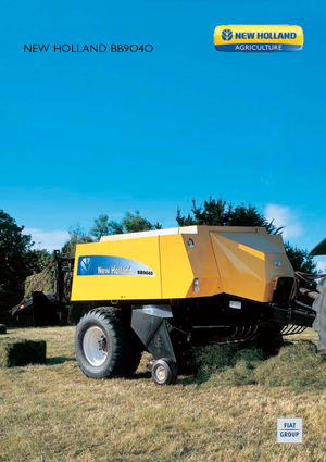 Presses de grandes balles + à haute pression New Holland BB 9040 S