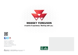 Presses de grandes balles + à haute pression Massey Ferguson MF 2260 SC