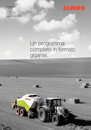 Presses de grandes balles + à haute pression Claas Quadrant 3300 RF