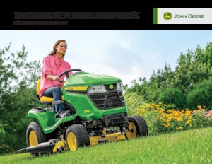 Tondeuses à gazon autoportées et tracteurs de jardin John Deere X590