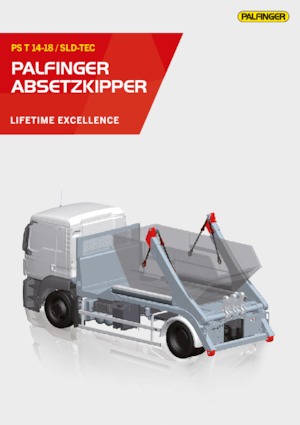 Bennes basculantes à bras Palfinger PST 18 TEC