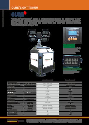 Tours d'éclairage Generac Mobile Cube+ LED K2
