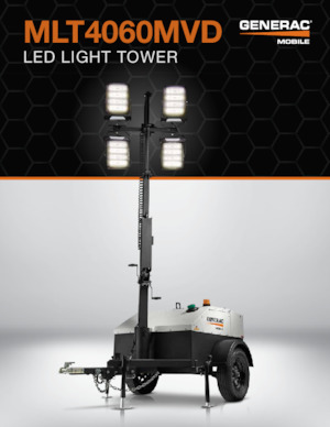 Tours d'éclairage Generac Mobile MLT4060 MVD