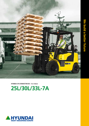 Chariots élevateurs frontaux à gaz Hyundai 33L-7A