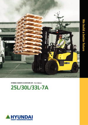 Chariots élevateurs frontaux à gaz Hyundai 25L-7A