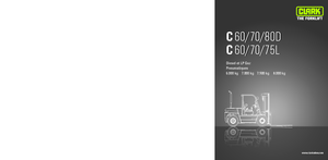 Chariots élevateurs frontaux à gaz Clark C60 L