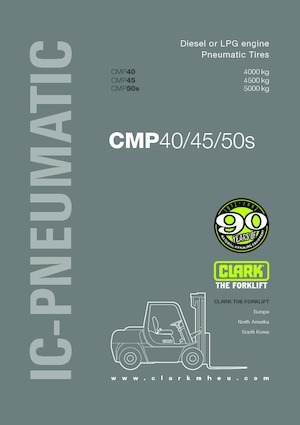 Chariots élevateurs frontaux à gaz Clark CMP 45 L