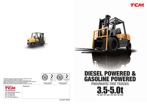 Chariots élevateurs frontaux à gaz TCM FG 40 T 9