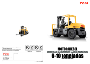 Chariots élevateurs frontaux à gaz TCM FG 60-2