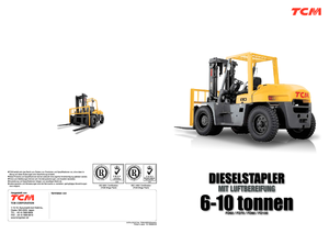 Chariots élevateurs frontaux à gaz TCM FG 60-2