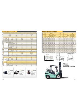 Chariots élevateurs frontaux à gaz Maximal FGL 30 T-M2WA3