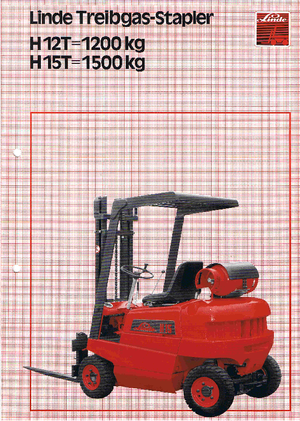 Chariots élevateurs frontaux à gaz Linde H 15 T