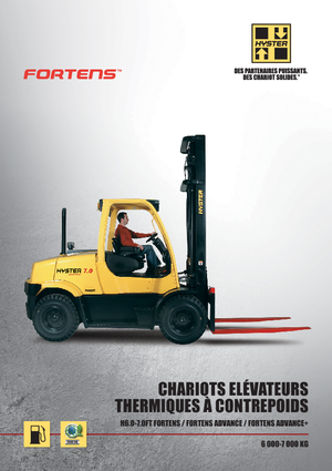 Chariots élevateurs frontaux à gaz Hyster H6.0FT