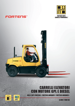 Chariots élevateurs frontaux à gaz Hyster H6.0FT
