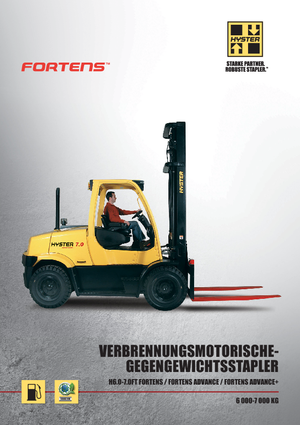 Chariots élevateurs frontaux à gaz Hyster H6.0FT
