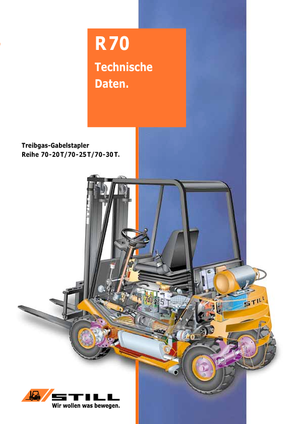 Chariots élevateurs frontaux à gaz Still R 70-25 T