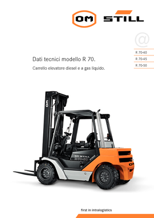 Chariots élevateurs frontaux à gaz Still R 70-50 T