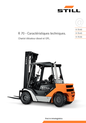 Chariots élevateurs frontaux à gaz Still R 70-50 T