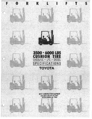 Chariots élevateurs frontaux à gaz Toyota 5 FG C 30