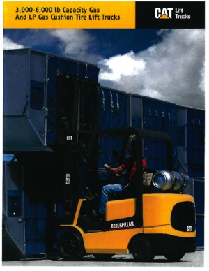 Chariots élevateurs frontaux à gaz Caterpillar GC30K