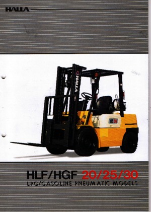 Chariots élevateurs frontaux à gaz Halla HLF 30