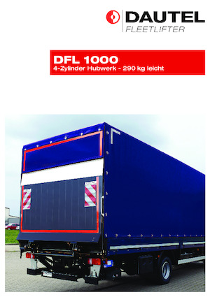 Chargement montées sur camions DAUTEL DFL 1000