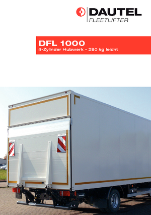 Chargement montées sur camions DAUTEL DFL 1000
