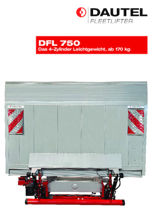 Chargement montées sur camions DAUTEL DFL 750
