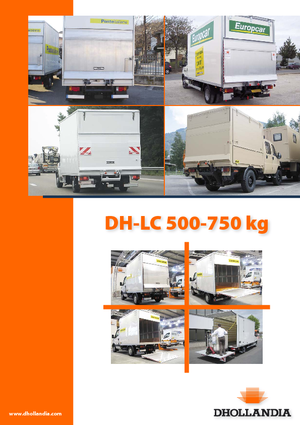 Chargement montées sur camions Dhollandia DH-LC 2