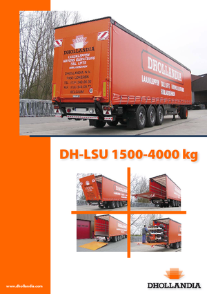 Chargement montées sur camions Dhollandia DH-LSU
