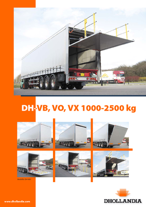 Chargement montées sur camions Dhollandia DH-VBV