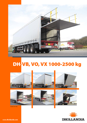 Chargement montées sur camions Dhollandia DH-VBV