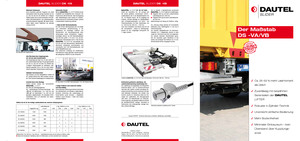 Chargement montées sur camions DAUTEL DS 3000 VA