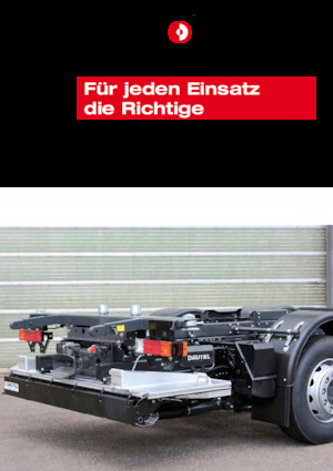 Chargement montées sur camions DAUTEL DS 1500 VBL