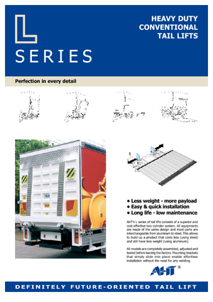 Chargement montées sur camions AHT L 750 AL/AL